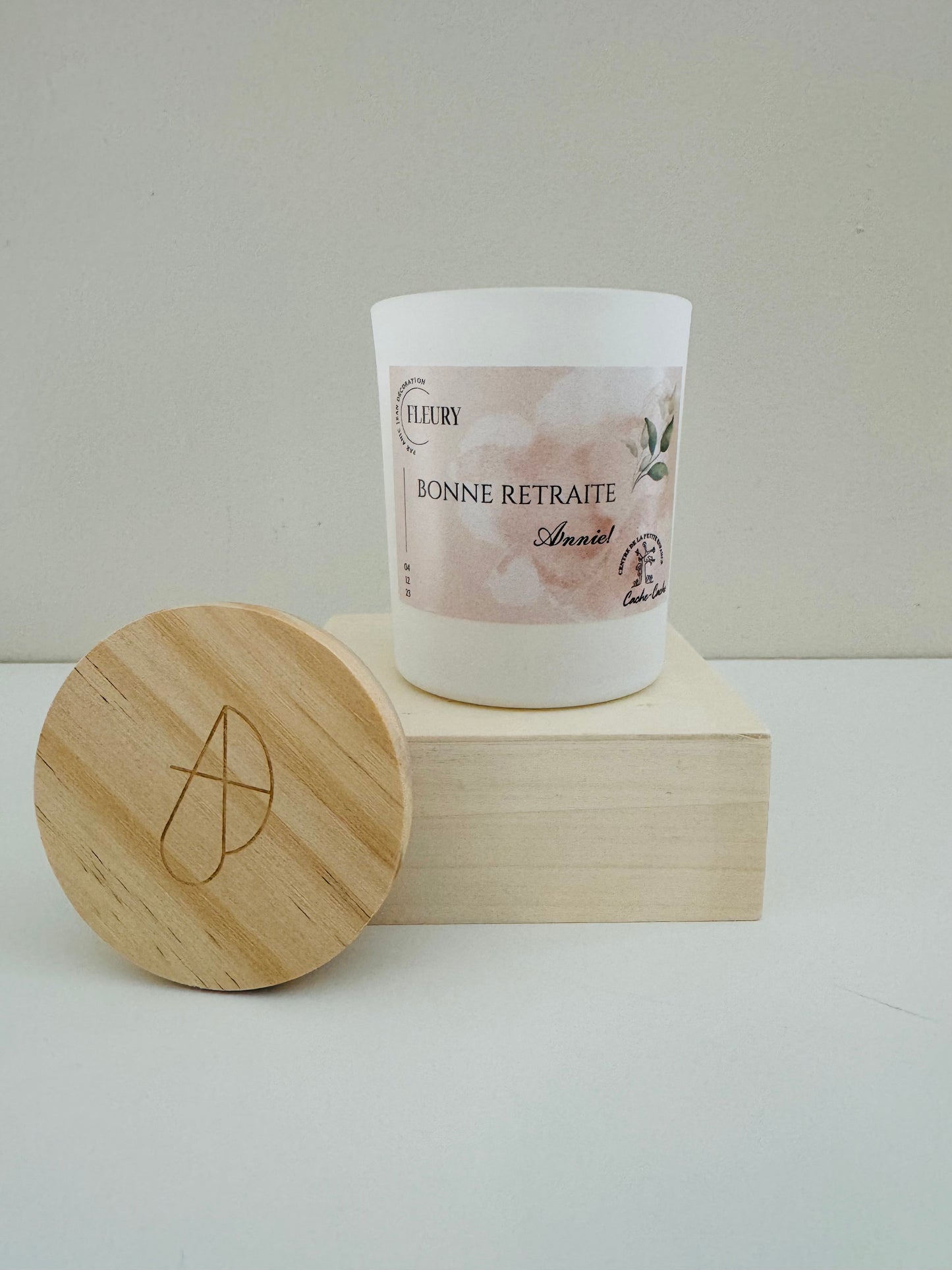 Bougie personnalisée