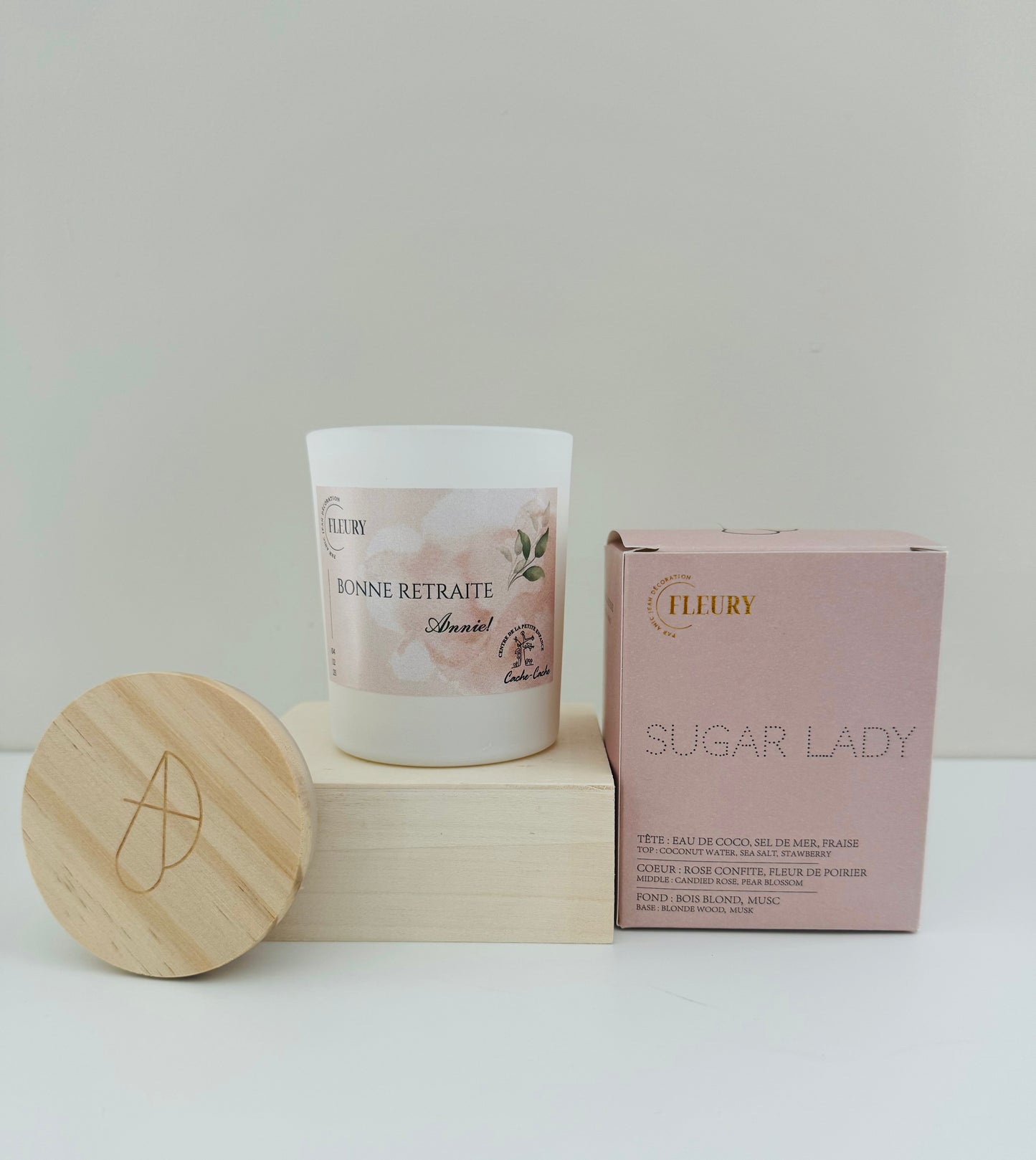 Bougie personnalisée