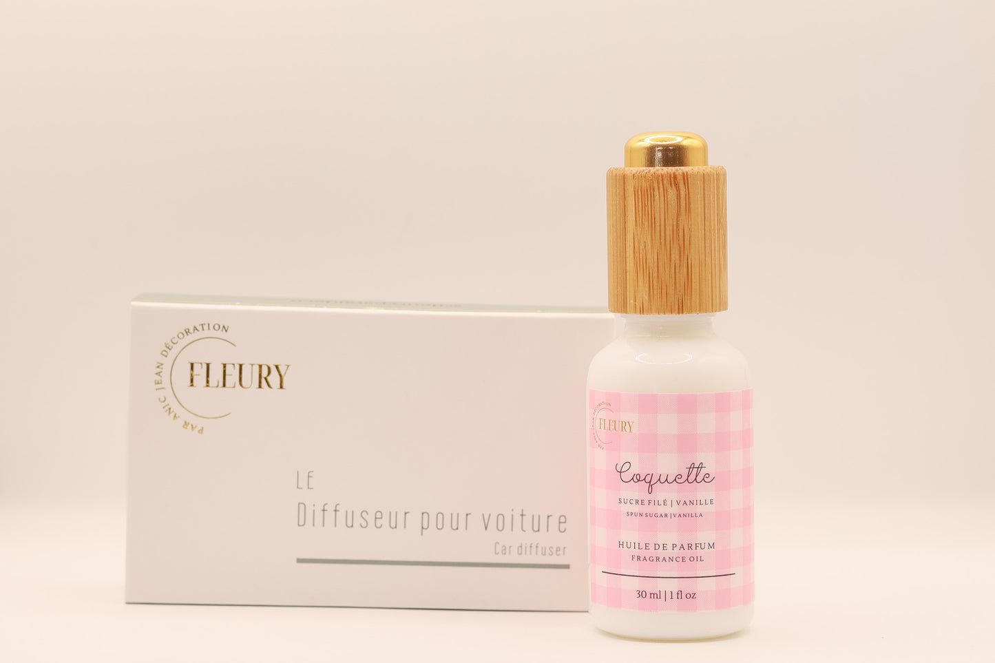 Ensemble diffuseur de voiture Coquette