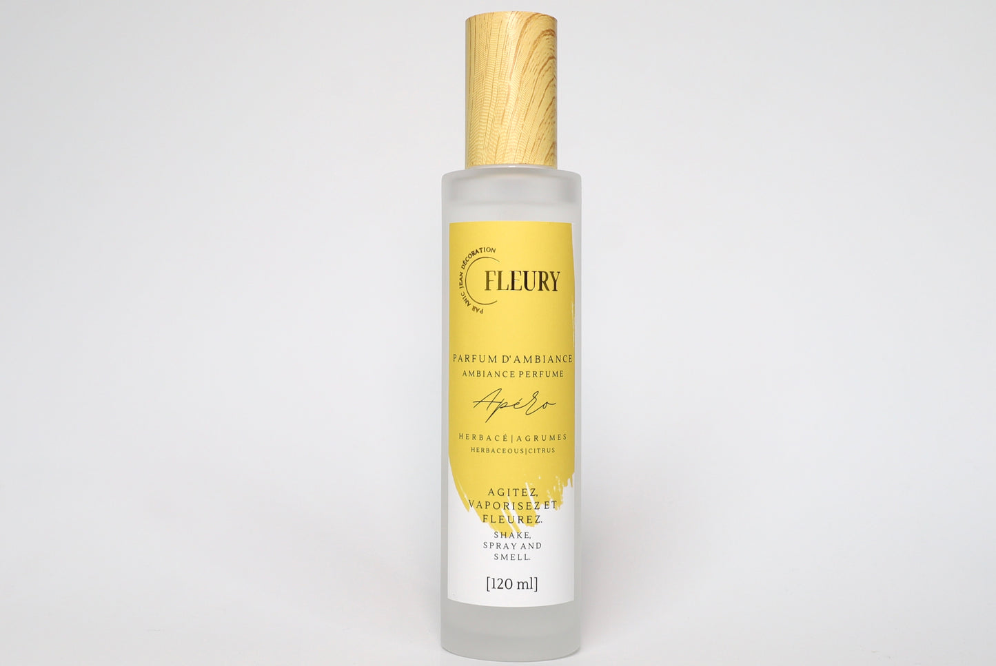 Parfum ambiance fleury apéro bruine parfumée agrumes pour la maison