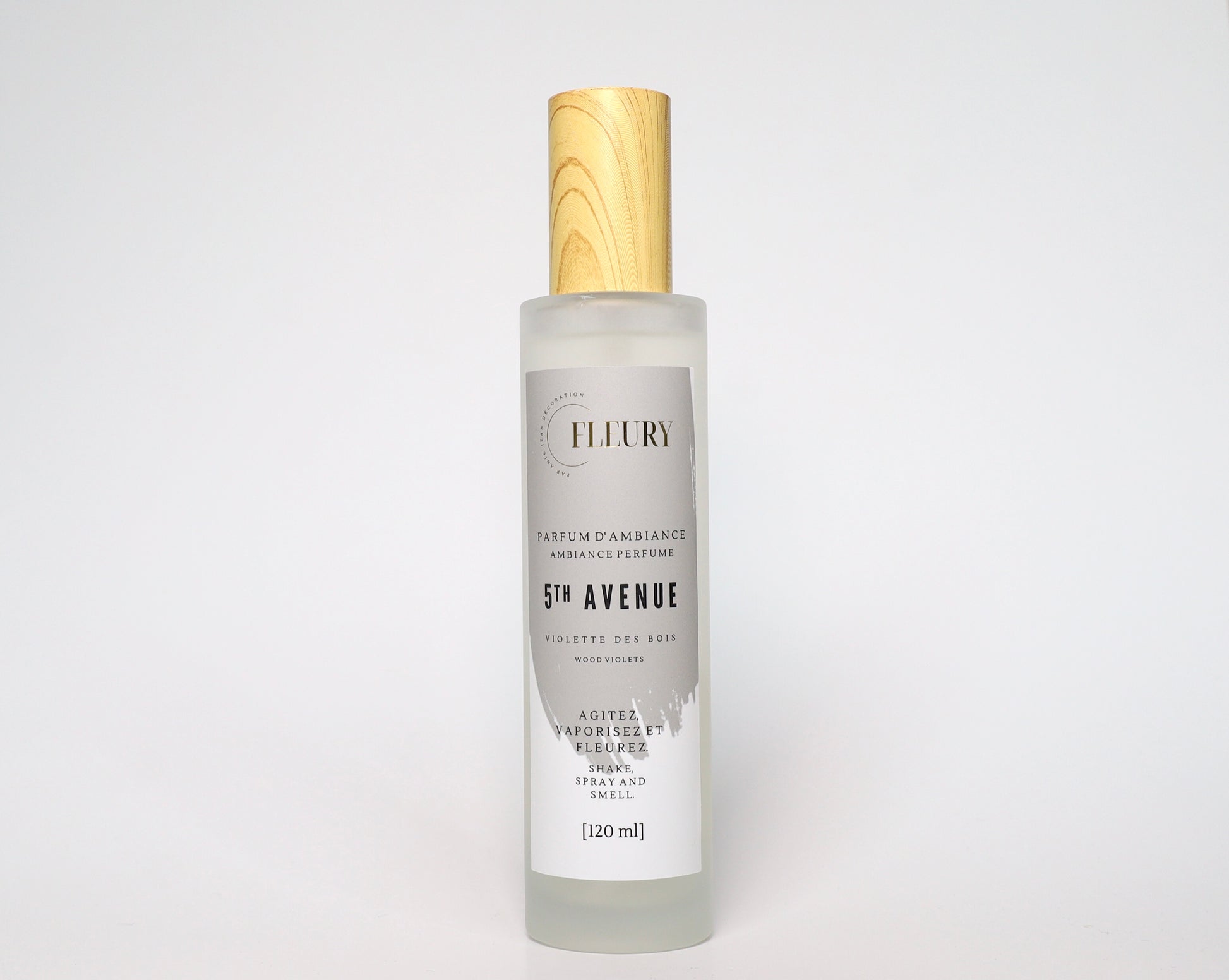 Parfum ambiance fleury 5 th avenue bruine parfumée rose de perse violette des bois tabac riche pour la maison