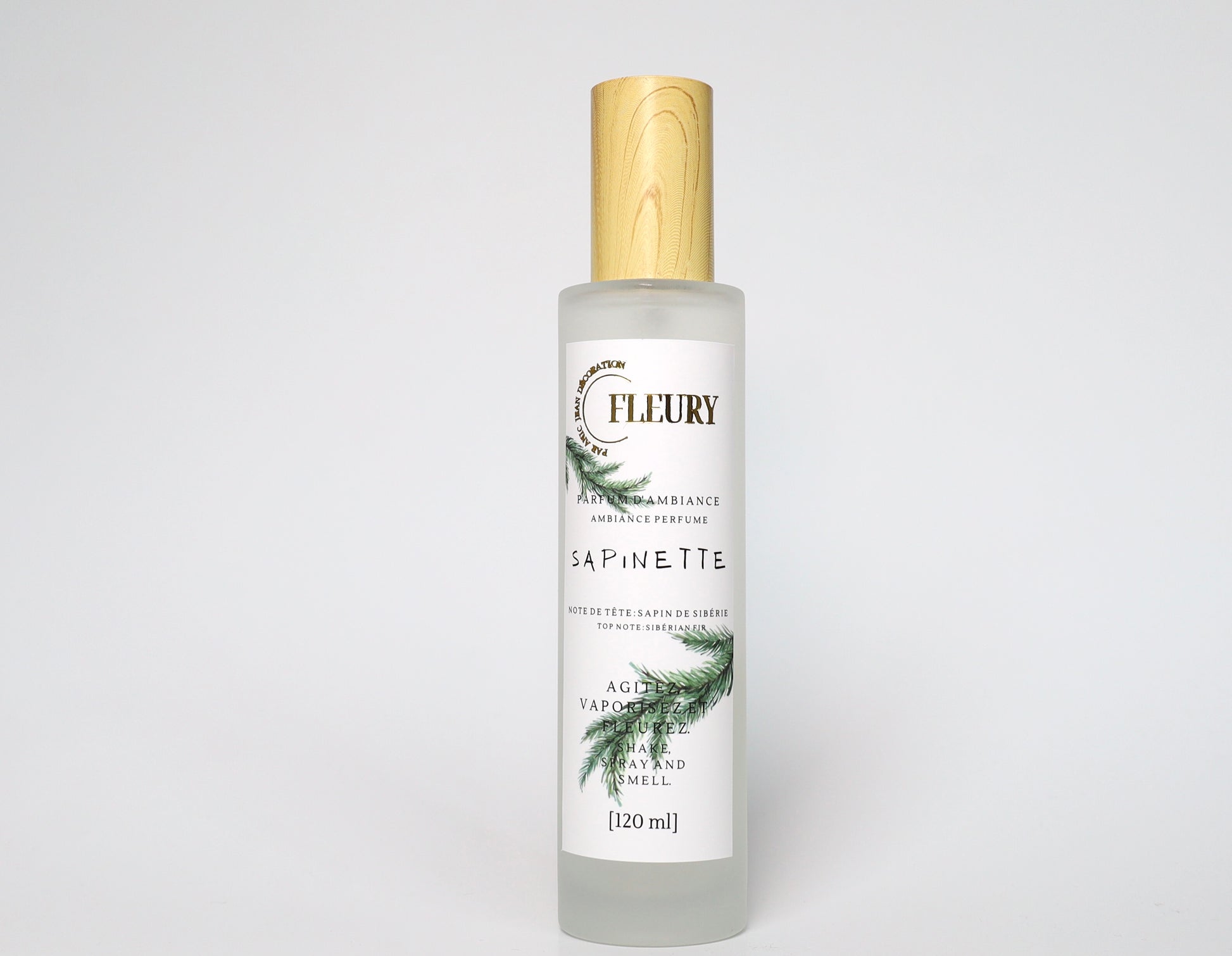 Parfum ambiance fleury sapinette bruine parfumée odeur sapin pour la maison
